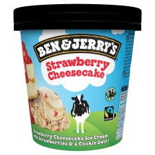 Ben & Jerry's Strawberry Cheesecake Ice Cream 465 ml