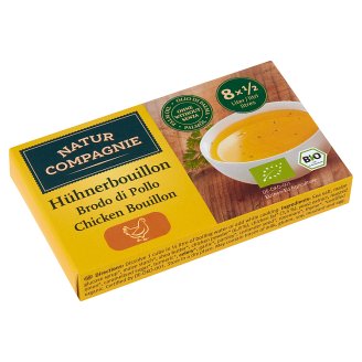 Natur Compagnie BIO tyúkhúsleves kocka 8 db 88 g