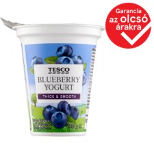 Tesco zsírszegény áfonyás joghurt 150 g