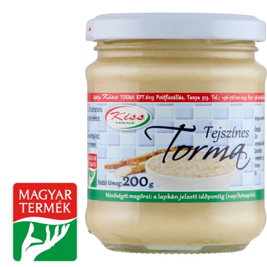 Kiss Torma tejszínes torma 200 g