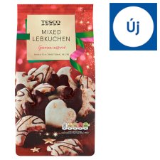 Tesco Selection of Spiced Cakes with Dark Chocolate and Icing 600 g