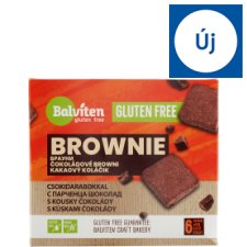 Balviten Gluten Free Brownie with Chocolate Chips 222 g