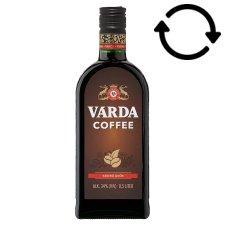 Várda Coffee keserű likőr 34% 0,5 l