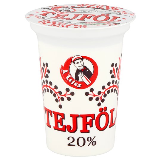 A Tejes tejföl 20% 330 g