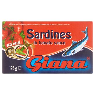 Giana szardínia paradicsomos mártásban 125 g