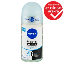 NIVEA Black & White Invisible Pure izzadásgátló 50 ml