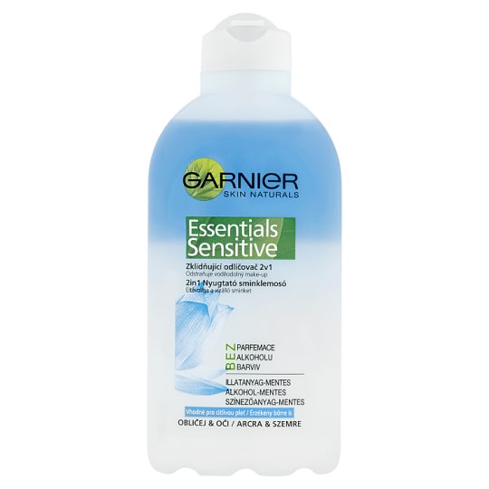 Garnier Skin Naturals Essentials Sensitive 2in1 nyugtató sminklemosó 200 ml