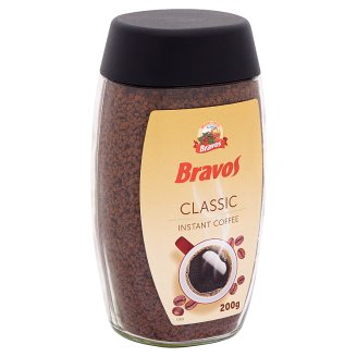 Bravos Classic azonnal oldódó kávé granulátum 200 g