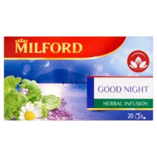 Milford Herbal Infusion Good Night alvást segítő alpesi gyógynövénytea 20 filter 24 g