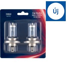 Tesco Auto H4 Car Bulbs + 110% 12 V 60/55W 2 pcs