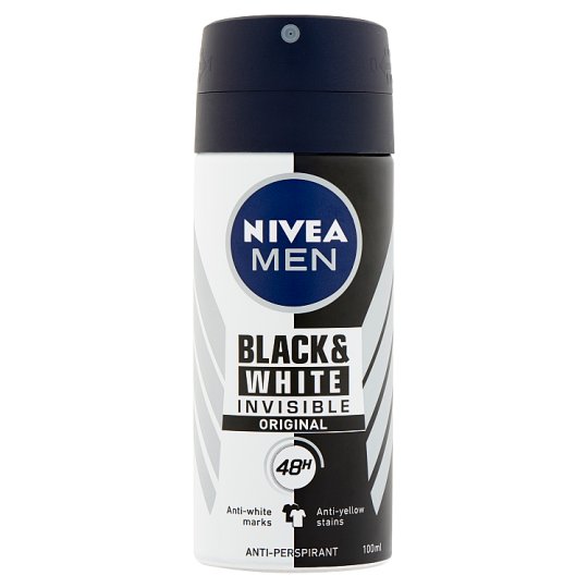 NIVEA MEN Black & White Invisible Original izzadásgátló spray 100 ml