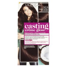 ĽOréal Paris Casting Creme Gloss hajszínező 323 Étcsokoládé 48 +72 +60 ml