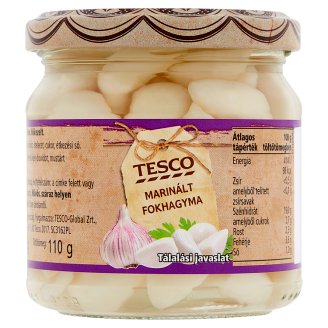Tesco marinált fokhagyma 195 g