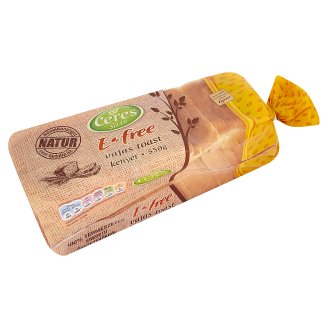 Ceres Sütő E-szám mentes vajas toast kenyér 550 g