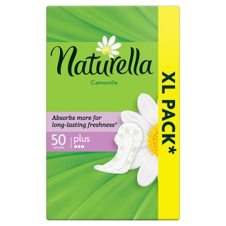 Naturella Plus Camomile Tisztasági Betét, 50 db