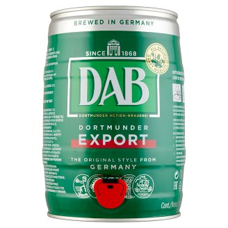 DAB német import világos sör 5% 5 l