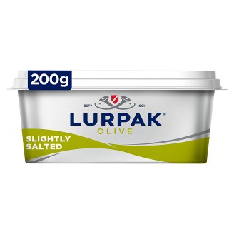 Lurpak kenhető, háromnegyed zsíros, enyhén sózott keverék olívaolajjal 200 g