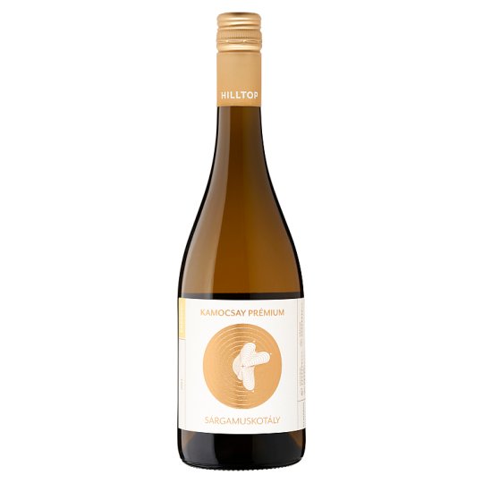 Hilltop Premium Neszmélyi Sárgamuskotály Dry White Wine 13% 75 cl