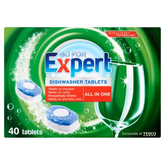 Go for Expert All in One mosogatógép tabletta 40 x 18 g