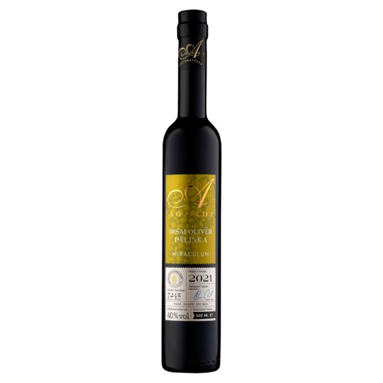 Agárdi Miraculum Irsai Olivér Pure Grape Palinka 40% 500 ml