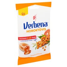 Verbena Filled Hard Candies with Sea Buckthorn Extract and Added Vitamins 60 g