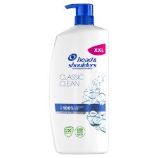 Head & Shoulders Classic Clean Anti Dandruff Shampoo, 800ml Pump for Daily Use