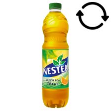 Nestea Citrus Flavored Green Tea Soft Drink with Sugar and Sweetener 1,5 l