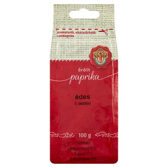 II. osztályú őrölt édes paprika 100 g