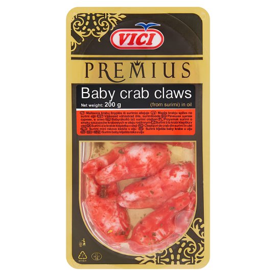 Vici Premius baby rákolló ízű surimi olajban 200 g