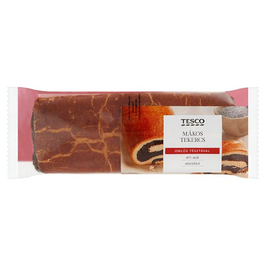 Tesco Poppy Seed Roll 400 g Tesco Online, Tesco From Home, Tesco