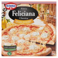 Dr. Oetker Feliciana gyorsfagyasztott négysajtos pizza 325 g