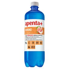 Apenta+ Immuno White Peach Flavoured Slightly Carbonated Soft Drink 750 ml