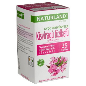 Naturland Herbal kisvirágú füzikefű gyógynövénytea 25 filter 25 g