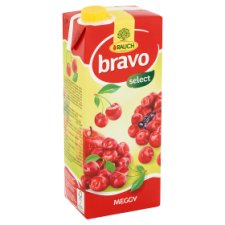 Rauch Bravo meggy ital cukorral és édesítőszerekkel, C-vitaminnal 1,5 l