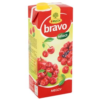Rauch Bravo meggy ital cukorral és édesítőszerekkel, C-vitaminnal 1,5 l
