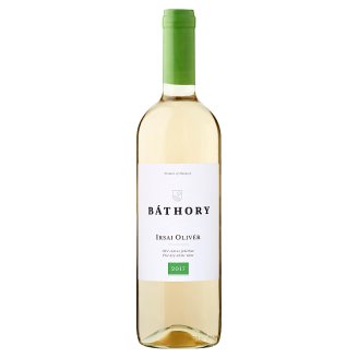 Báthory Duna-Tisza Közi Irsai Olivér száraz fehérbor 12% 750 ml
