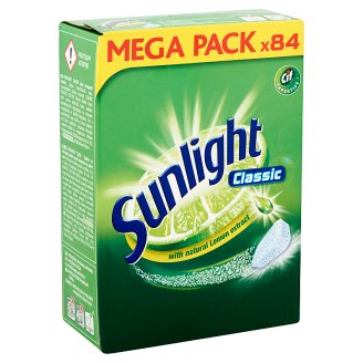 Sunlight Classic Auto Dishwashing Tabs 84 pcs 798 g