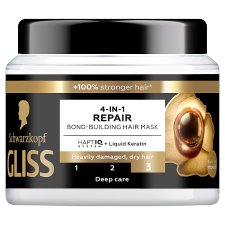 Gliss 4-in-1 Repair Bond-Building Hair Mask 400 ml