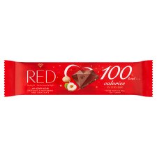 Red Delight Hazelnut & Macadamia Milk Chocolate with No Added Sugar 26 g