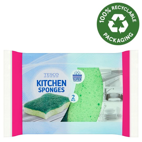 Tesco mosogatószivacs 2 db