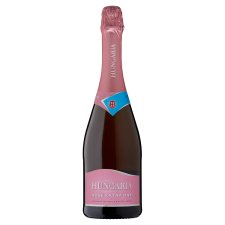 Hungaria Rosé Extra Dry palackban erjesztett különlegesen száraz rosé minőségi pezsgő 12,5% 0,75 l