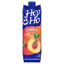 Hey-Ho Peach Fruit Drink with Sugar and Sweetener 1 l