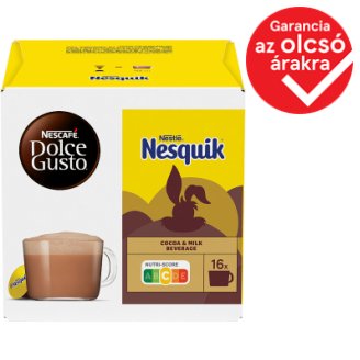 Nescafé Dolce Gusto Nesquik tejpor és kakaó alapú italpor vitaminokkal, ásványi anyaggal 16 db 256 g