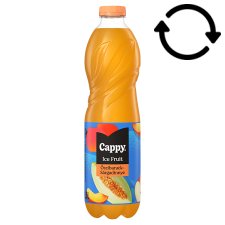 Cappy Ice Fruit Non-Carbonated Apple-Peach-Melon Drink with Lemongrass Flavour 1,5 l