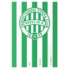 Ferencvárosi Torna Club minőségi A5-ös méretű fűzött füzet 32 lapos