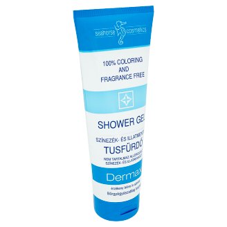 Dermax színezék- és illatmentes tusfürdő 250 ml