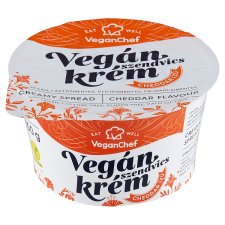 VeganChef vegán cheddar ízű szendvicskrém 150 g
