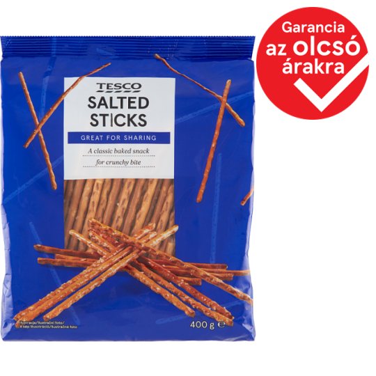 Tesco Salted Sticks 400 g Tesco Online Tesco From Home