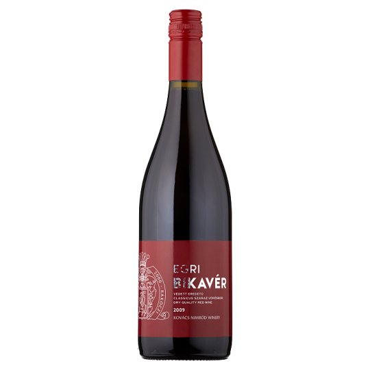 Kovács Nimród Egri Bikavér száraz vörösbor 12,5% 750 ml
