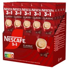 Nescafé 3in1 Classic azonnal oldódó kávéspecialitás 28 x 16,5 g (462 g)